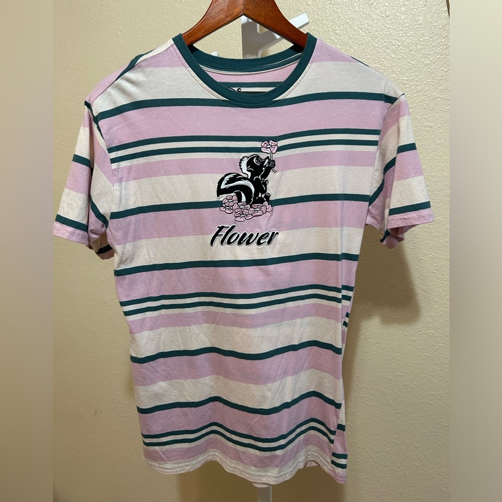 XS Embroidered Disney T-shirt / Flower from Bambi